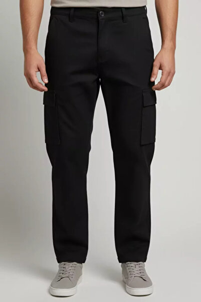 TOZLU Men's Cargo Pocket Baggy Pants