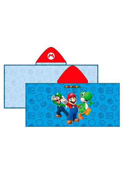 Nintendo Super Mario Bros microfibre poncho towel