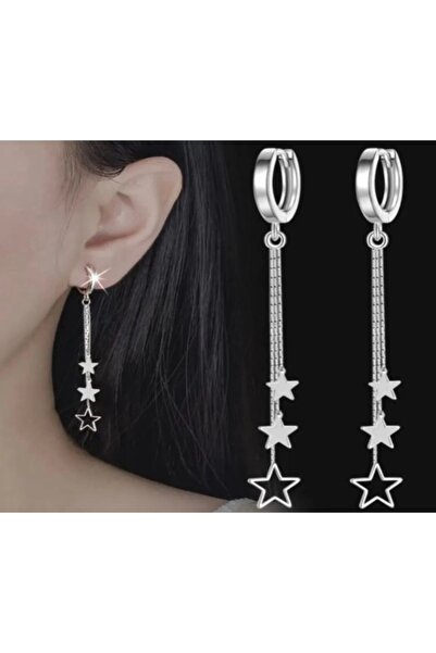 Mega Bazaar Dangling star earrings
