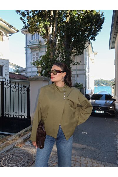 ESRAHELVACI Hakim Collar Asymmetric Jacket