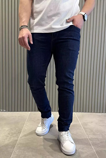 TOZLU Men's Jean Denim Trousers