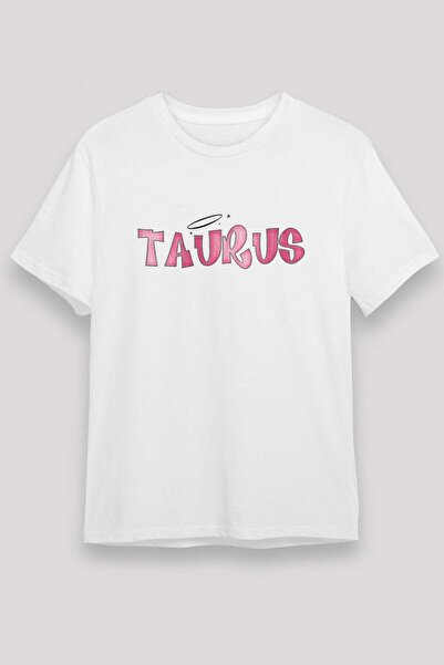 Darkhane Taurus Sign Angel Ring Printed T-Shirt