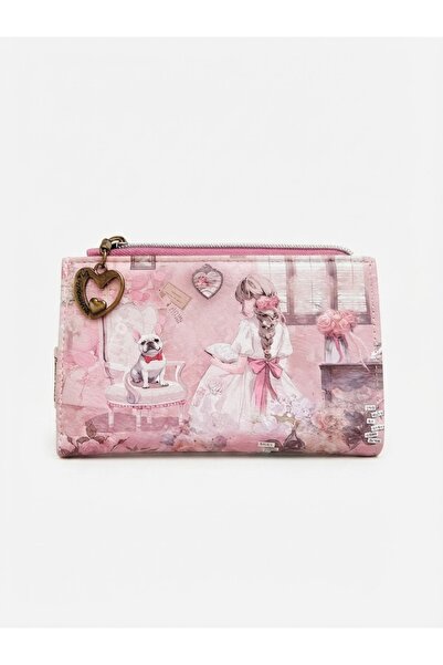 Sweet Candy Women's Synthetic Doll Wallet with Box and Card Space