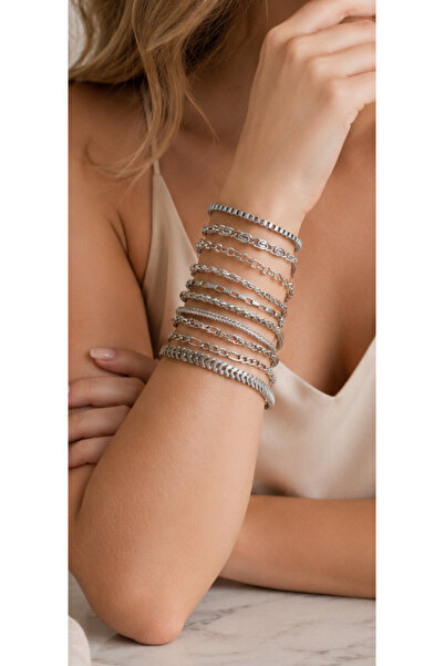 Mega Bazaar 10-Piece Layered Bracelet Set