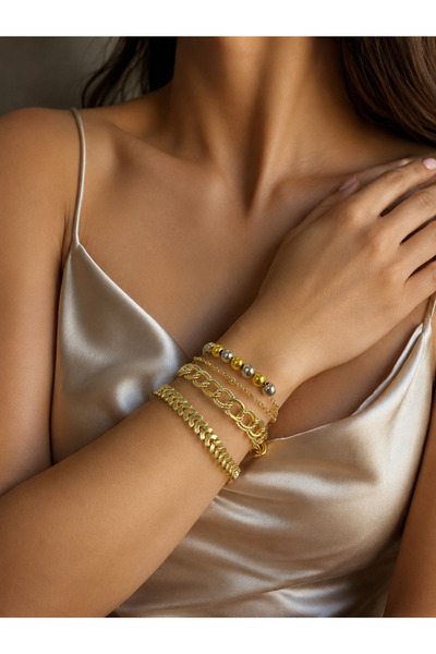 Mega Bazaar 3-Piece Combination Bracelet Set