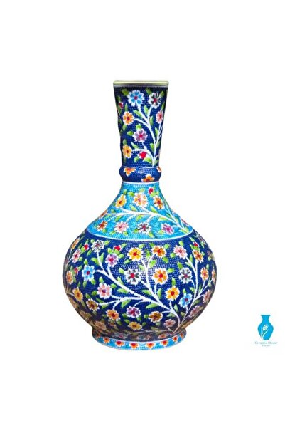 Generic Brand 30 cm Handcrafted Floral Decorative Vase