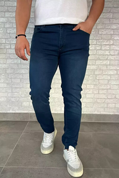 TOZLU Pantaloni din denim Lycra pentru bărbați