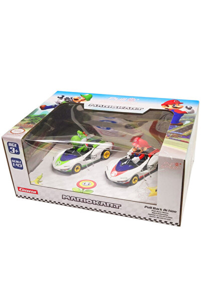Carrera Mario Kart Mario + Yoshi Σετ Ταχύτητας με Έλξη 2 αυτοκίνητα