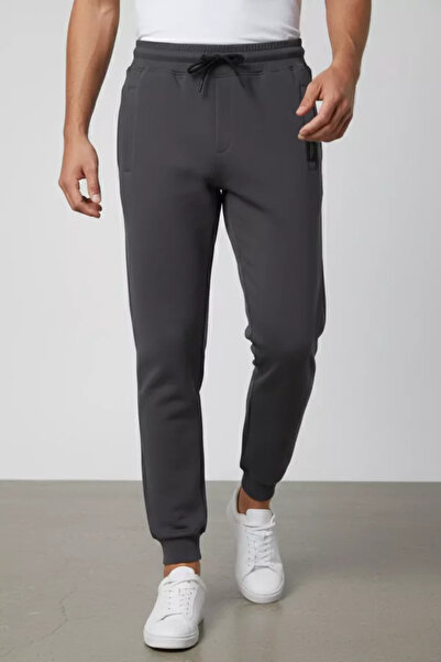 TOZLU Gülseli Men's Elastic Waist and Cuff Straight-Leg Sweatpants