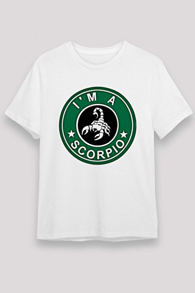 Darkhane Scorpio Zodiac Emblem Printed T-Shirt