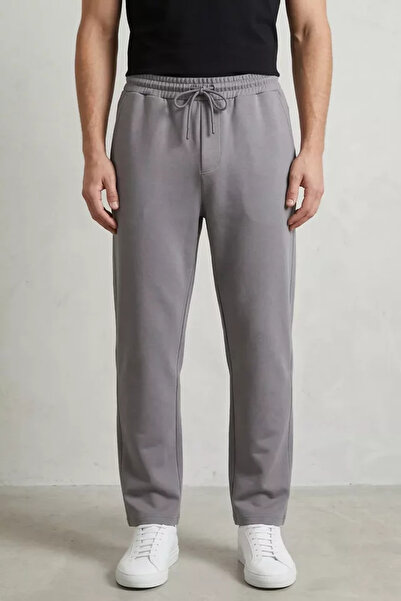 TOZLU Baggy Sweatpants with Elastic Waist
