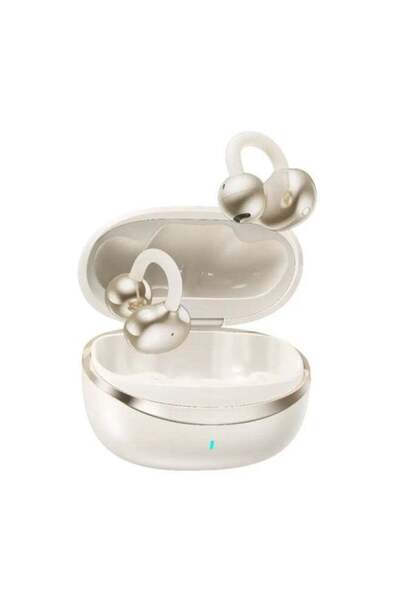 Green Lion Sonix Clip-On Earbuds, Cream