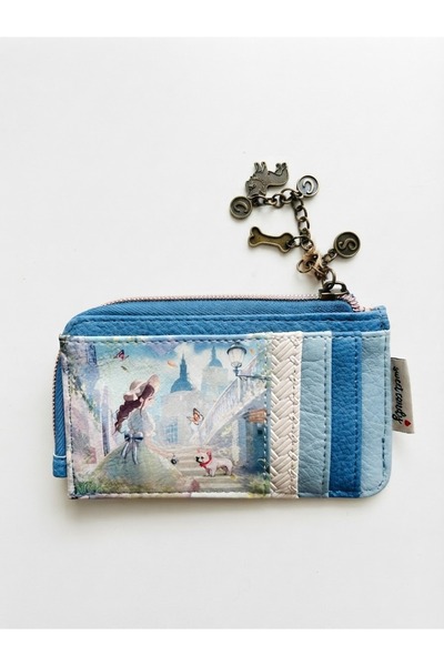 Sweet Candy Synthetic Wallet with Doll, Box and Zipper for Women