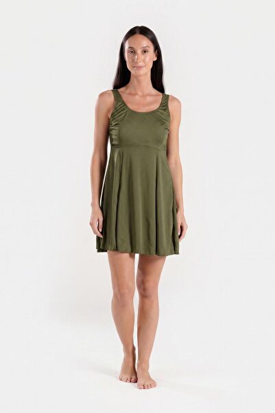 BAE MODEST Women's Modest Swim Dress with Built-in Shorts