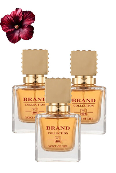 BRAND COLLECTİON 3 Pieces No. 404 Voice of Life Perfume 25ML