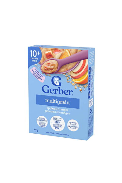 GERBER Multigrain AppleOranges/Elma ve Portakallı Kaşık Maması