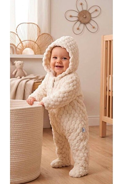Efemkids KAPÜŞONLU WELSOFT TULUM 3-6,6-9,9-12,12-18 ay unisex yenidoğan bebek...