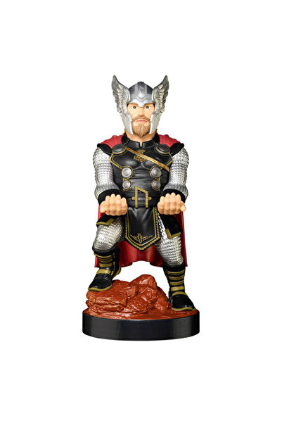 Exquisite Gaming Marvel Thor figure clamping bracket Cable guy 21cm