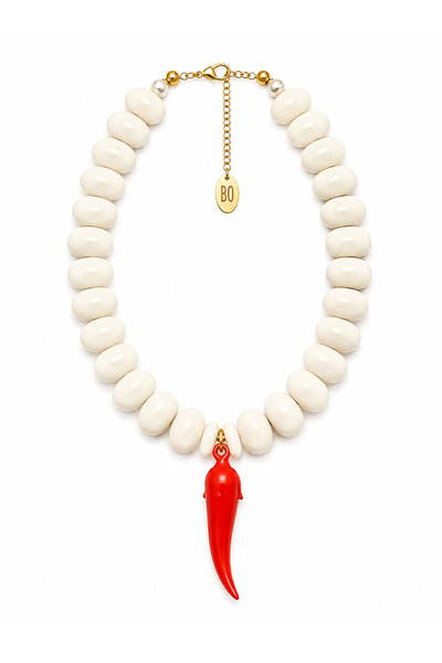 Bo Takı ve Aksesuar Pepper 🌶️   Luck Beads Necklace