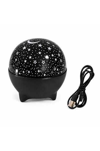 NovaBox RGB LED star projector with sound response and USB power supply, NB-032