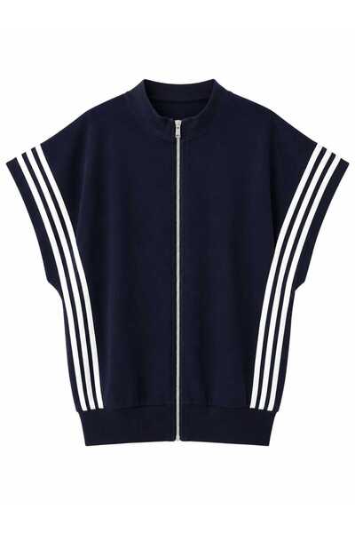 HANIQA Sweatshirt cu detalii în dungi