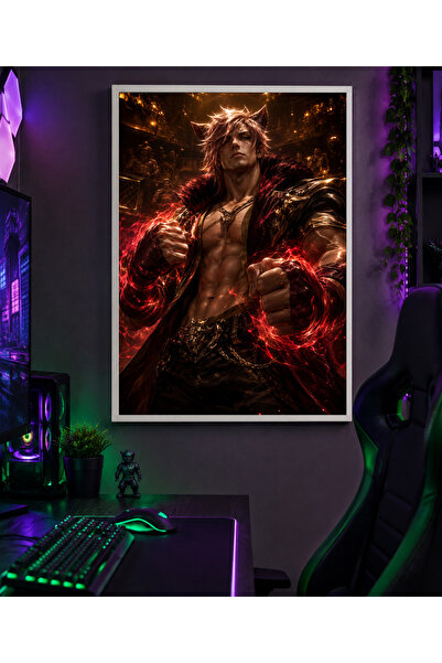 Miutic Print Studio Tablou Gaming League of Legends – Sett, Boss-ul Arenei, D...