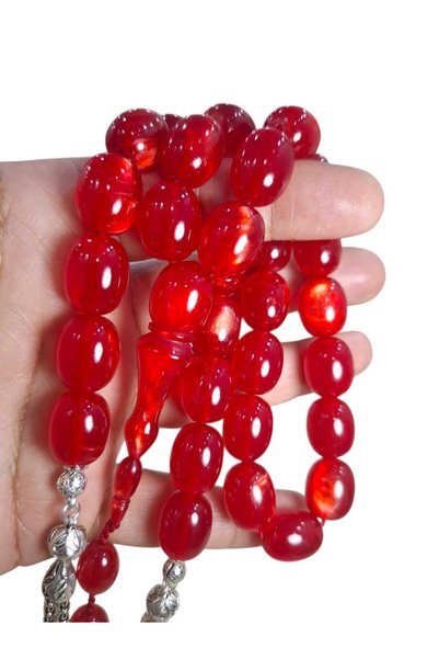 Cekke Tesbih Original Katalin Efe Zaza Set 13*16 mm Suitable for Daily Use Prayer Beads