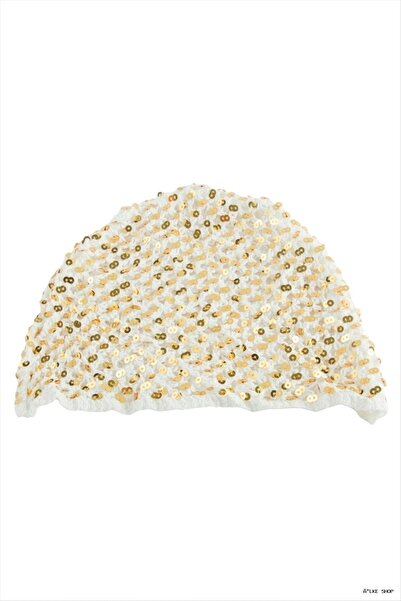 ZERO LAND Ilkestor Women's Summer Sequined Braided Mesh Bohemian Bonnet (2210...