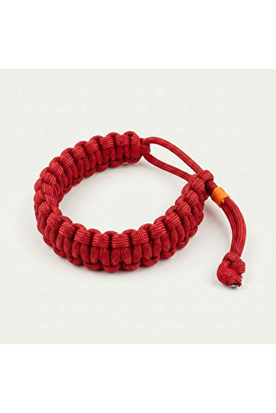 PARACORD ALPİN Mad Max Style Kırmızı Bileklik – Ayarlanabilir Sabitleme Sistemli