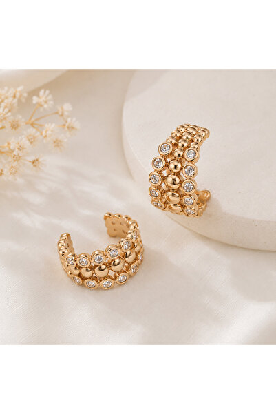 Archhazel Jewelery Xuping Elite Women's Earrings with Zircon Stone Detail