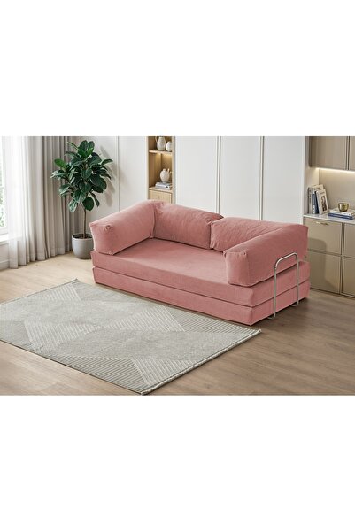 Fitilli Kadife Kanepe 22 DNS Çökmez Orjinal Sünger Yıkanabilir Kılıf 100X200 cm
