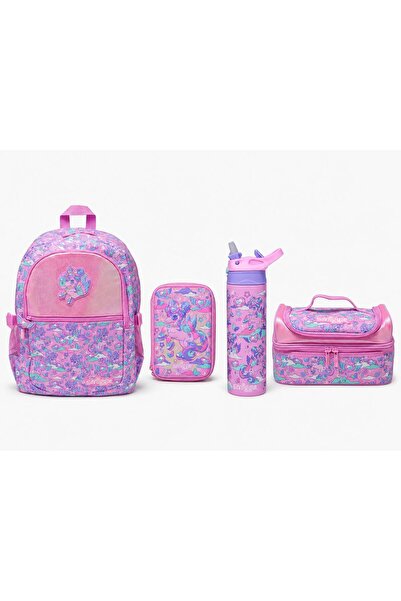 SMIGGLE Trailblazer 4'lu Okul Seti-Pembe2