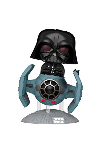 Funko Figurină POP Rides Deluxe Star Wars Darth Vader cu Starfighter Avansat