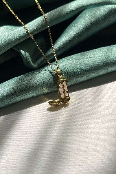 Berilya Aksesuar Mineli Cowboy Boot Figured Pendant