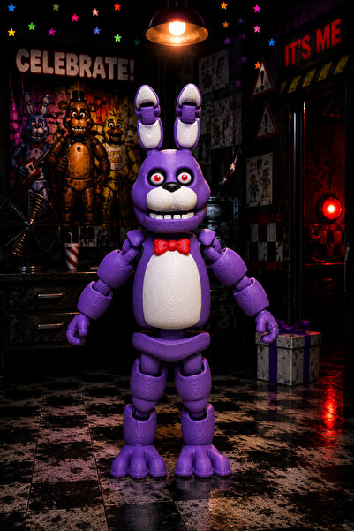 Suelo Butik FNAF Bonnie Tüm Eklemleri Hareketli Five Nights at Freddy's Karak...