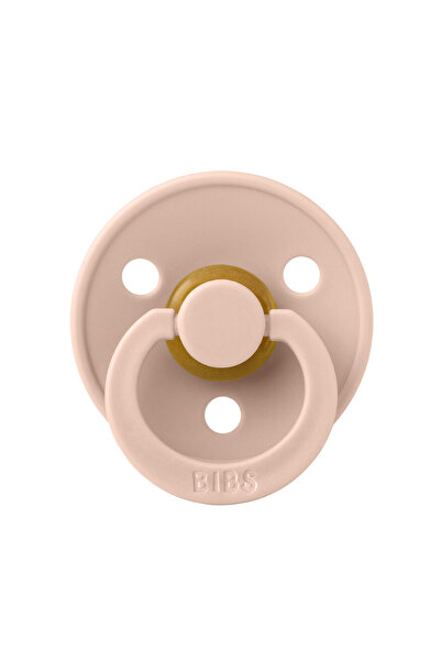 NW NessiWorld Color Rubber Symmetrical Pacifier 6-12 Months Blush