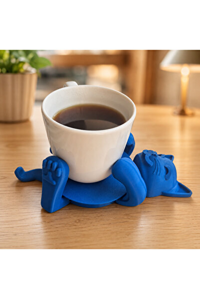 Generic Brand Colorful Cat Cup Holder Coaster