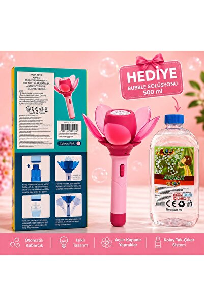 Genel Markalar Pembe Köpük Balon Makinesi