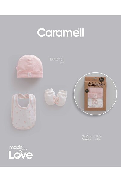 phokaia Caramell Barbosa 100% Cotton Boxed 3-Piece Baby Teddy Bear Accessory ...