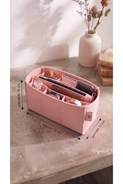 MARJİNAL W CLUB Six Compartment Clutch Cantali Organizer Light Pink Color 28 ...