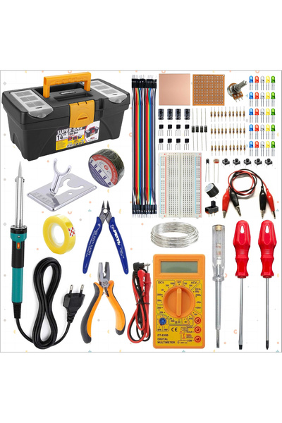 eğiteklab MESLEK LİSESİ ELEKTRİK ELEKTRONİK ÇIRAK 14 İNÇ TAKIM ÇANTASI