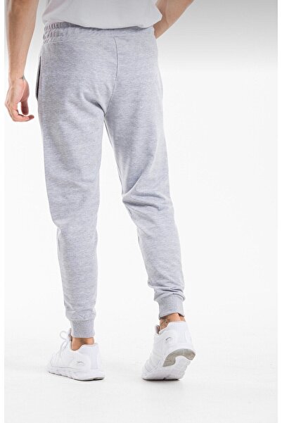 EYAX MODA Men's Gray Slim Fit Jogger Sweatpants