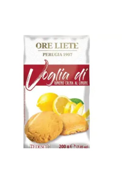 Ore Lemon Cream Filled Biscuits 4X 200 Gr
