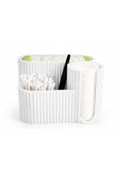OEM Organizator cosmetic 4-în-1 pentru dischete demachiante, bețișoare de bum...