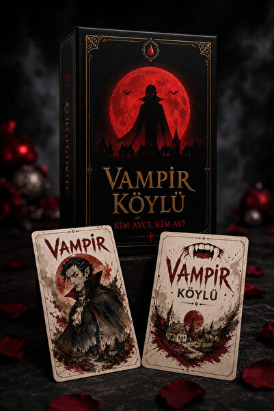 RKO Vampir Köylü Kutu Oyunu – 6-12 Kişilik Strateji ve Rol Yapma Oyunu – 13+ Yaş