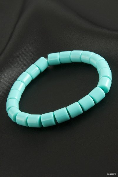 ZERO LAND Concepta Zr Model Plastic Cylinder (133017) Bracelet Turquoise
