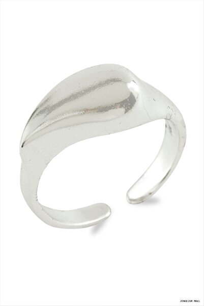 ZERO LAND Zngzrmll Damla Metal Ring (11043) Silver Color