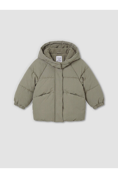 LC Waikiki Hooded Water Repellent Baby Boy Coat