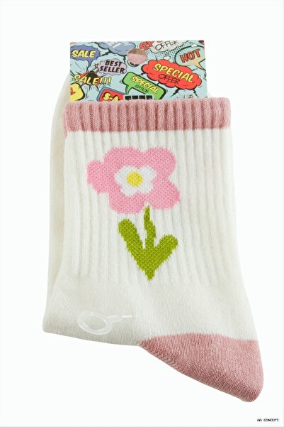 ZERO LAND Aconcept Papatya College Socks (10905) 8X28 Pink