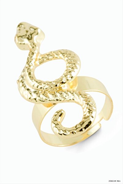 ZERO LAND Zngzrmll Snake Metal (11107) Ring Yellow